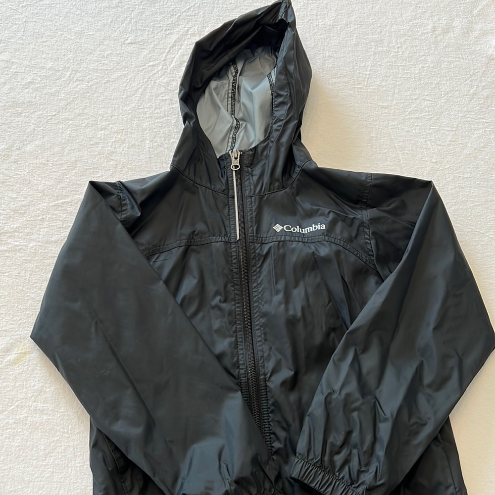Youth XS Columbia Rain/Wind Hooded Jacket